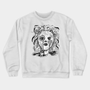 Lady Owl 13 Crewneck Sweatshirt